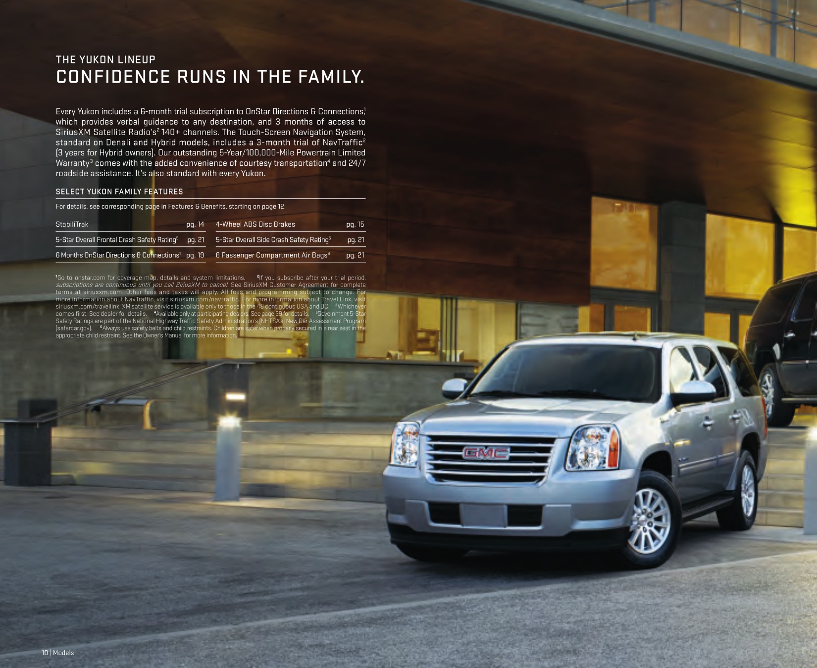 2013 GMC Yukon Brochure Page 5